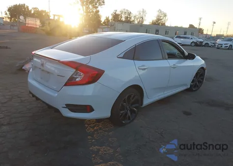 2020 Honda Civic Sport z USA, uszkodzony, nr VIN 2HGFC2F87LH586773